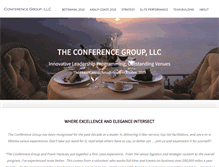 Tablet Screenshot of conferencegroupllc.com